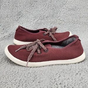 Allbirds Tree Skippers Womens Running Shoes Sz 7 Maroon Sneakers Athletic Walk